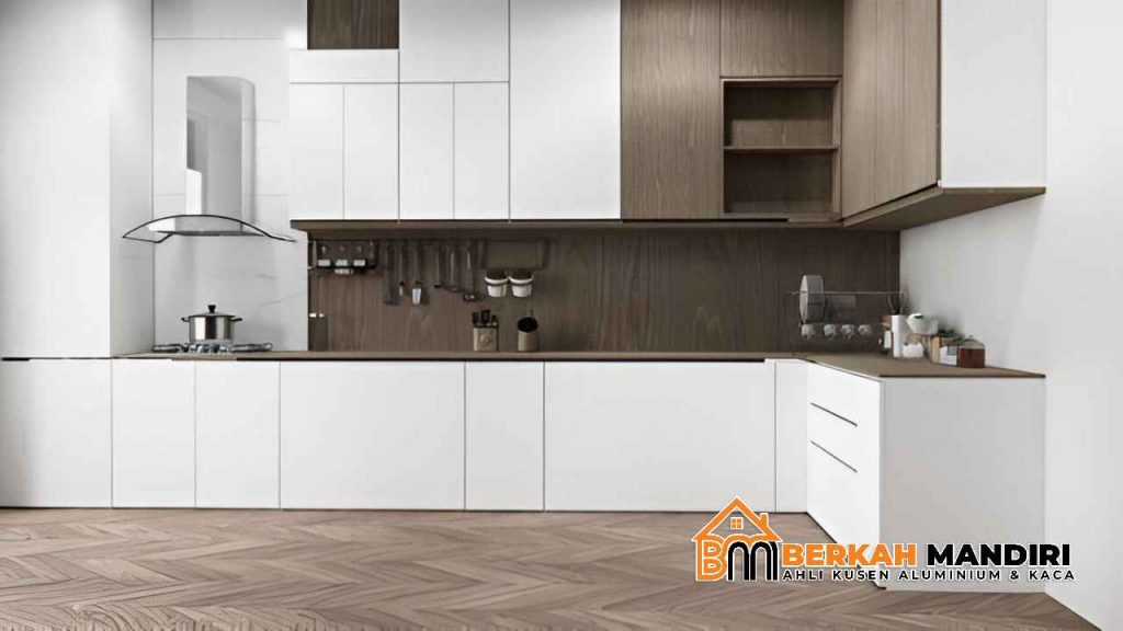 tukang kitchen set aluminium di Cipayung