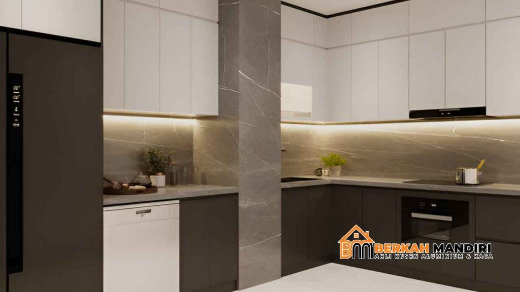 tukang kitchen set aluminium di Pondok Indah