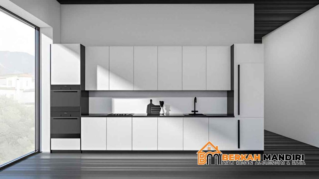 tukang kitchen set aluminium di Cipayung