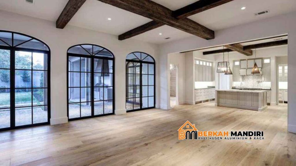 Kusen Aluminium Lengkung Bekasi Model Terbaru Desain Mewah Elegan