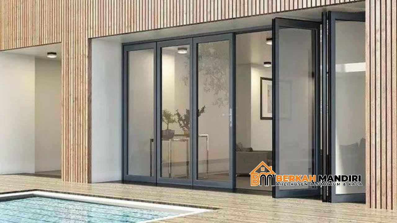Pintu lipat kaca di Depok layanan pemasangan cepat dan rapi