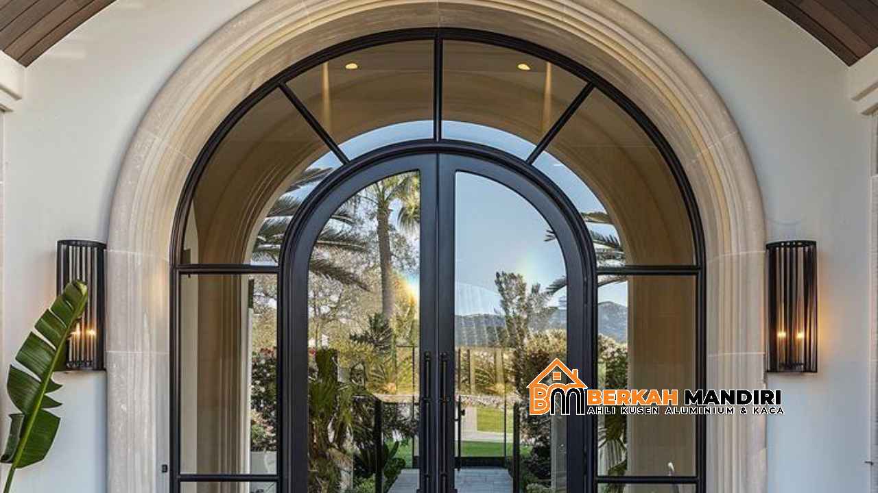 Kusen Aluminium Lengkung Bekasi Model Terbaru Desain Mewah Elegan